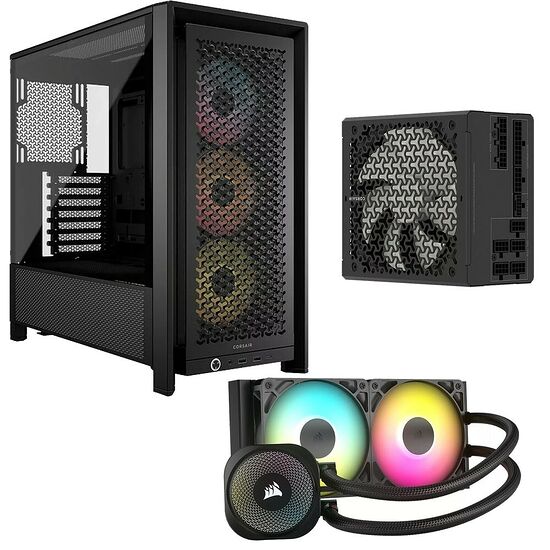 Pack Corsair 4000D RS ARGB + RMX850 + Nautilus RS 240 ARGB