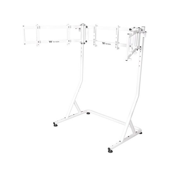 Thermaltake Triple Racing Monitor Stand Pro (Blanc)