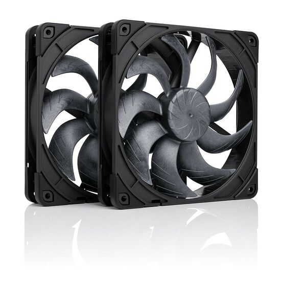 Noctua NF-A14x25 G2 PWM Sx2-PP chromax.black - 140 mm