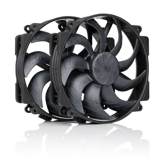 Noctua NF-A14x25r G2 PWM Sx2-PP chromax.black - 140 mm