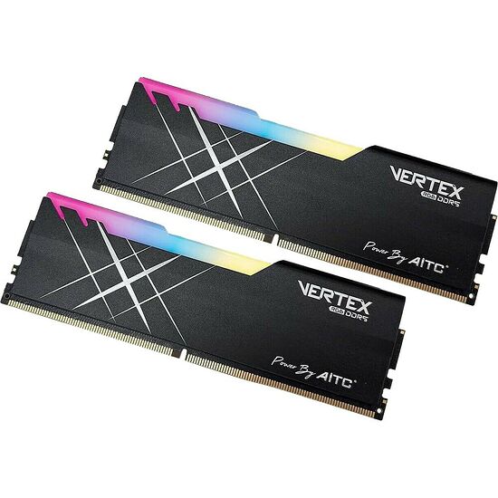DDR5 KINGSMAN GAMING VERTEX RGB Noir - 32 Go (2 x 16 Go) - 6000 MHz - CAS 38