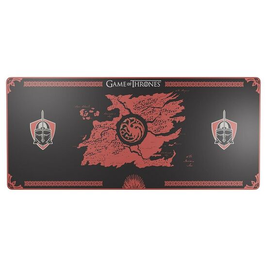 Lexip X Warner Game of Thrones Mousepad (Targaryen - Black)