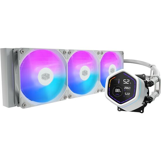 Cooler Master MasterLiquid Core Nex Digital 360 ARGB - Blanc