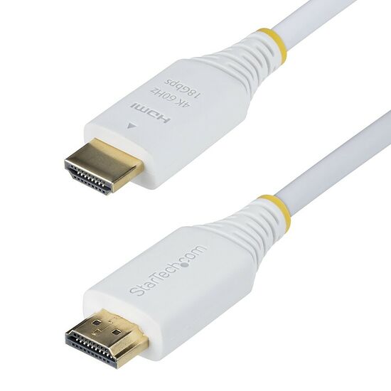 Startech Câble HDMI 2.0 - Blanc - 1.8 m