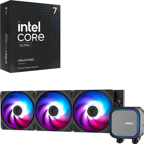 Intel Core Ultra 7 265KF (3.9 GHz) + MSI MAG CORELIQUID A13 - 360 mm