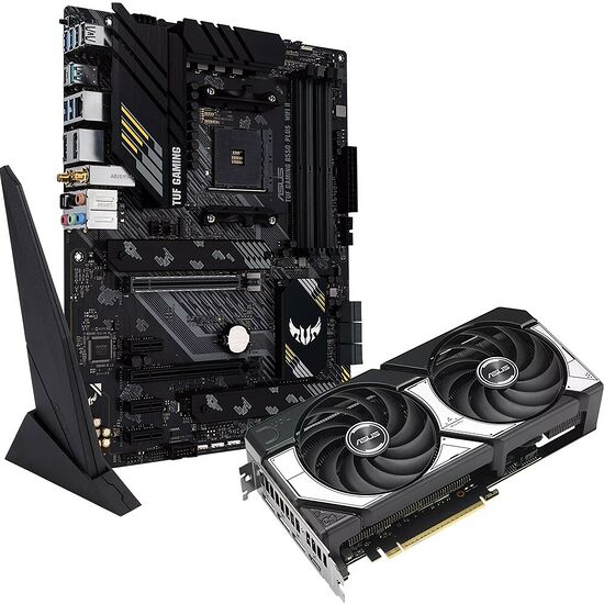 Asus GeForce RTX 5070 DUAL O12G + TUF GAMING B550-PLUS WIFI II