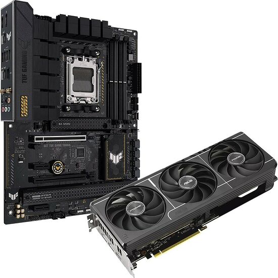 Asus Radeon RX 9060 XT PRIME O16G + TUF GAMING B650-PLUS WIFI