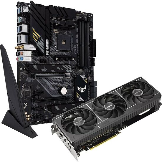 Asus Radeon RX 9060 XT PRIME O16G + TUF GAMING B550-PLUS WIFI II