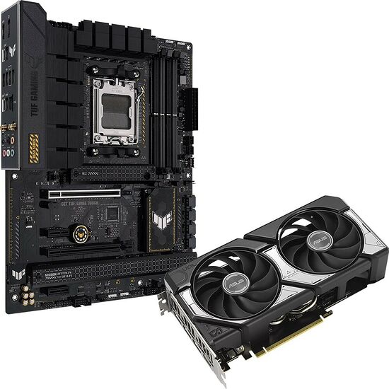 Asus GeForce RTX 5060 Ti DUAL OC + TUF GAMING B650-PLUS WIFI