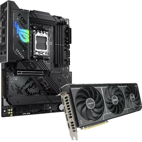 Asus GeForce RTX 5070 PRIME OC + ROG STRIX X870-F GAMING WIFI