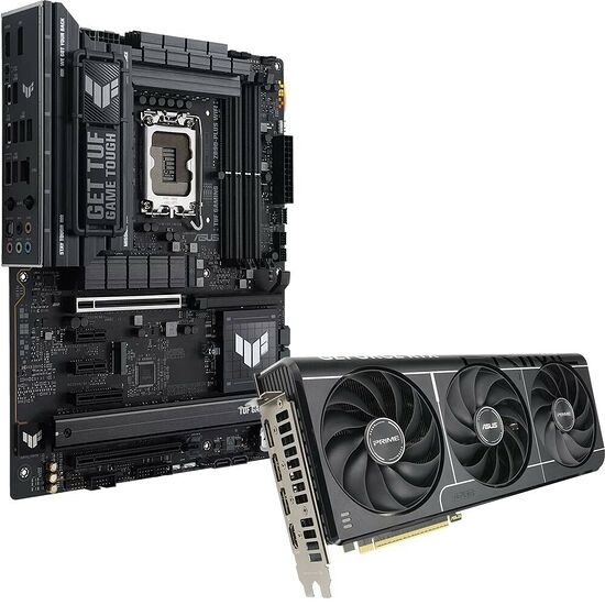 Asus GeForce RTX 5070 PRIME OC + TUF GAMING Z890-PLUS WIFI