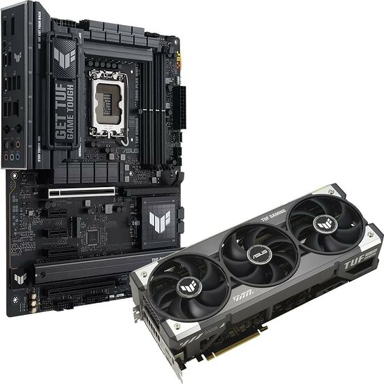 Asus GeForce RTX 5080 TUF GAMING OC + TUF GAMING Z890-PLUS WIFI