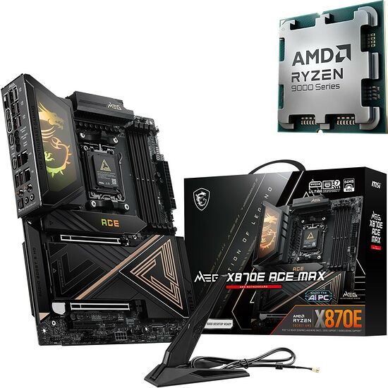 Duo AMD Ryzen 7 9850X3D (Tray) + MSI MEG X870E ACE MAX