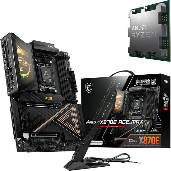 Duo AMD Ryzen 9 9950X3D (Tray) + MSI MEG X870E ACE MAX