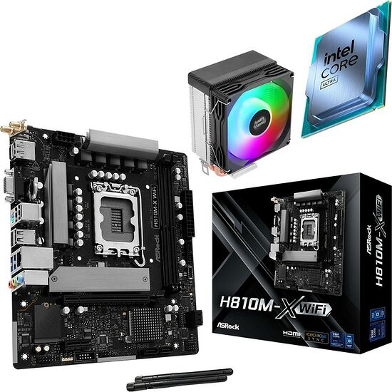 Trio Intel Core Ultra 5 225 (Tray) + H810M-X WIFI + MCPU-X2