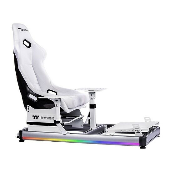 Thermaltake GF500 Flight Simulator Cockpit - Blanc