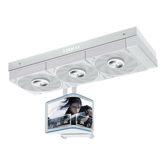 Lian Li Hydroshift II OLED Curved 360P28 Blanc - 360 mm