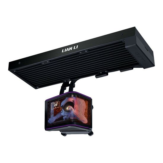 Lian Li Hydroshift II OLED Curved 360 Fanless Noir - 360 mm