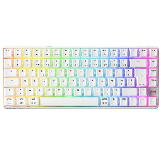 Cherry XTRFY K33 Compact Wireless - Blanc (AZERTY)