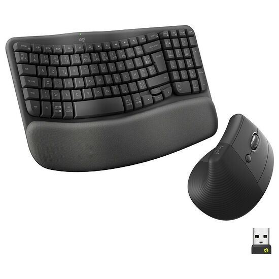Logitech Wave Keys and Lift Combo