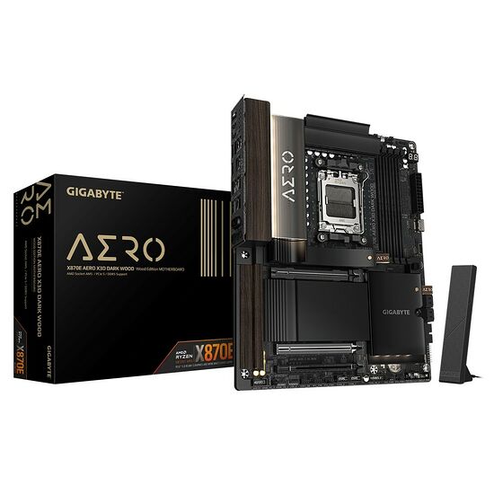 GIGABYTE X870E AERO X3D DARK WOOD
