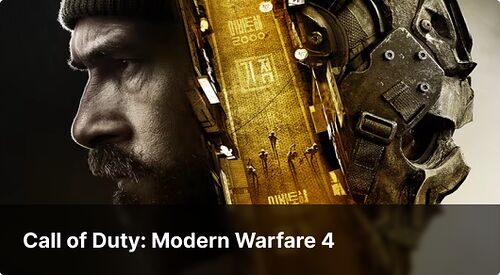 Call of Duty : Modern Warfare 4