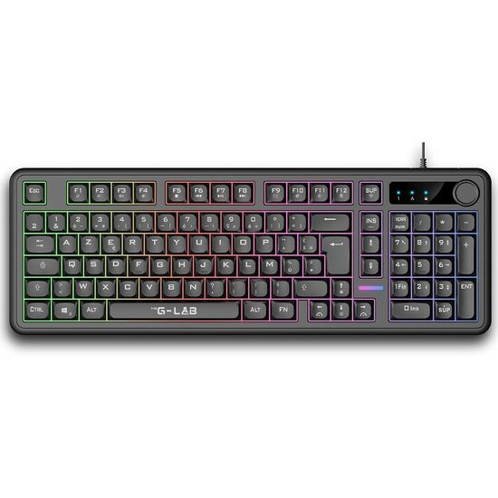 The G-Lab Keyz Caesium EX - Noir (AZERTY)
