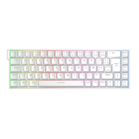 The G-Lab Keyz Titanium HE - Blanc (AZERTY)