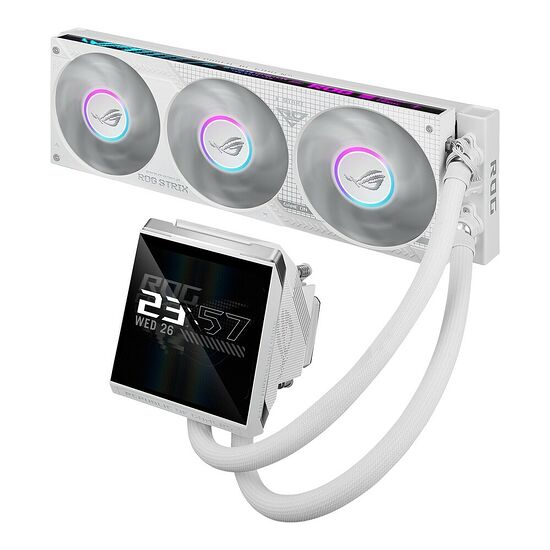 Asus ROG Strix LC IV 360 ARGB LCD Blanc - 360 mm