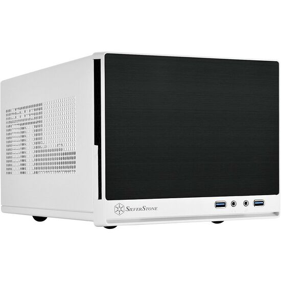 Silverstone SUGO SG13-Q - Blanc/Noir