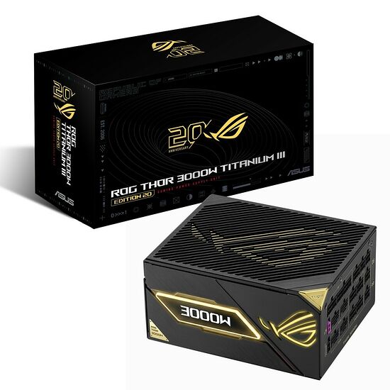 Asus ROG Thor Titamium III  - Edition 20 - 3000W