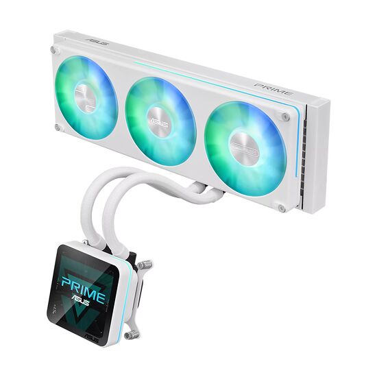 Asus Prime SLC II ARGB LCD Blanc - 360 mm