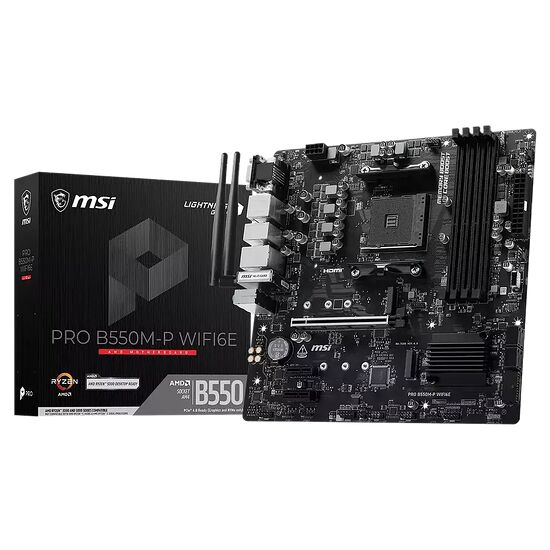 MSI PRO B550M-P WIFI6E