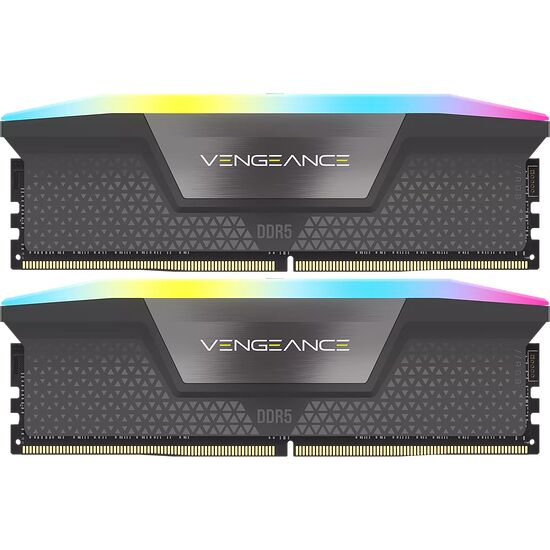 DDR5 Corsair Vengeance RGB - 32 Go (2 x 16 Go) 6000 MHz - CAS 38