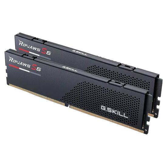 DDR5 G.Skill RipJaws S5 Noir - 32 Go (2 x 16 Go) 6000 MHz - CAS 28