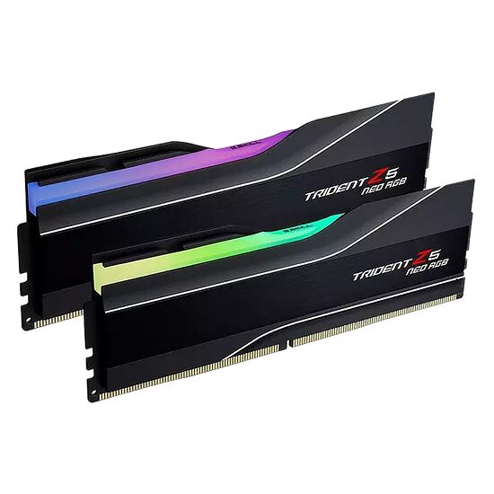 DDR5 G.Skill Trident Z5 Neo Noir RGB - 64 Go (2 x 32 Go) 6000 MHz - CAS 36