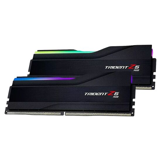 DDR5 G.Skill Trident Z5 Noir RGB - 64 Go (2 x 32 Go) 6800 MHz - CAS 32