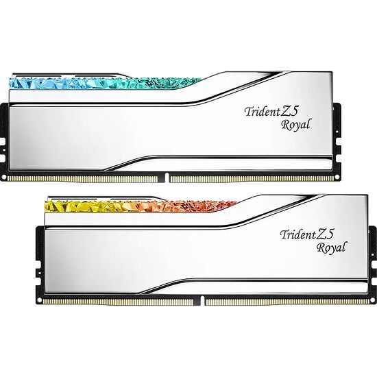 DDR5 G.Skill Trident Z5 Royal Argent - 48 Go (2 x 24 Go) 8000 MHz - CAS 40