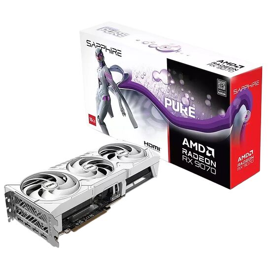 Sapphire Radeon RX 9070 PURE