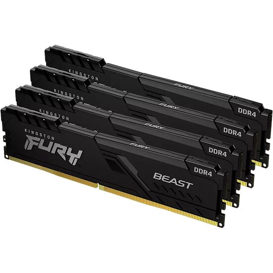 DDR4 Kingston Fury Beast - 32 Go (4 x 8 Go) 3600 MHz - CAS 17