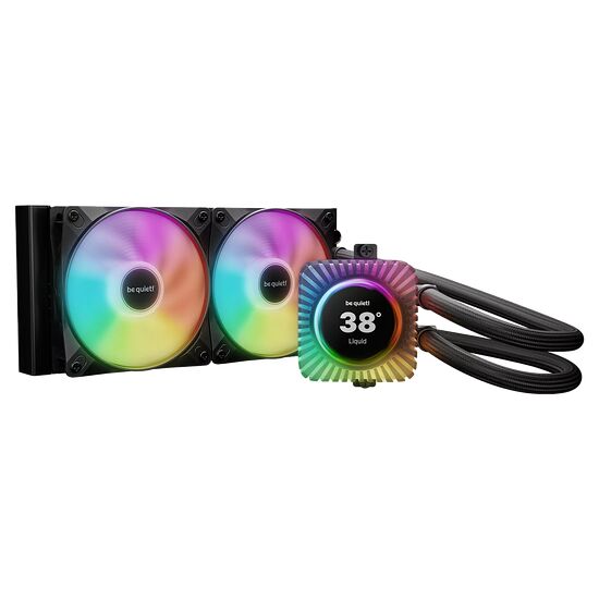 be quiet! Light Loop IO LCD Noir - 240 mm
