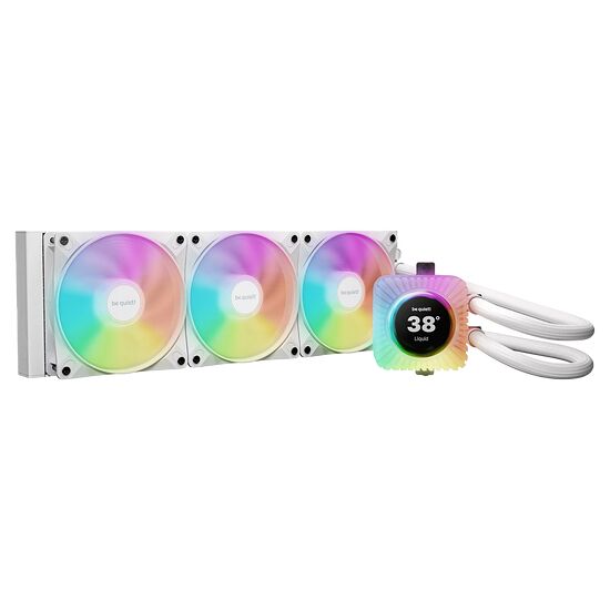 be quiet! Light Loop IO LCD Blanc - 360 mm