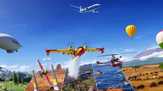 Illustration Flight Simulator 2024