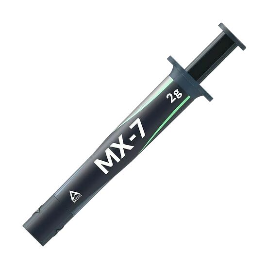 Pâte thermique Arctic MX-7 présentée dans un tube de 2g.