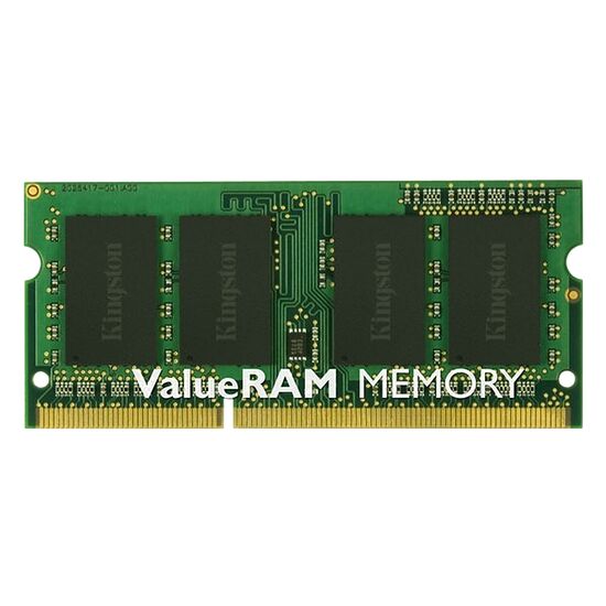 Barrette de mémoire vive Kingston sur fond noir.