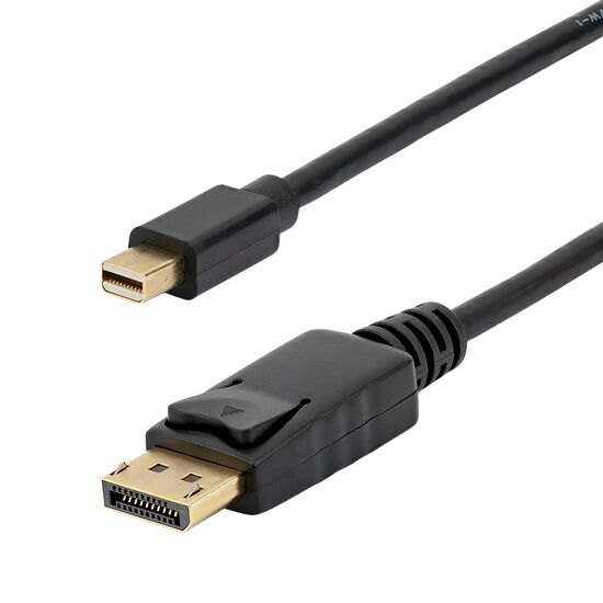 Câble HDMI noir avec connecteurs mâles sur les deux extrémités.