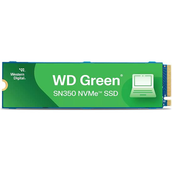 SSD NVMe WD Green SN350 de format M.2, conçu pour améliorer les performances de ton ordinateur.
