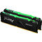 DDR4 Kingston Fury Beast RGB - 32 Go (2 x 16 Go) 3200 MHz - CAS 16
