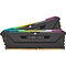 DDR4 Corsair Vengeance RGB PRO SL Noir - 32 Go (2 x 16 Go) 3200 MHz - CAS 16
