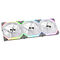 Lian Li Uni Fan SL120 - 120 mm (Blanc - Pack de 3) + Contrôleur RGB